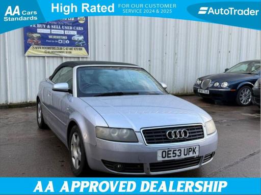 2003 Audi A4 Cabriolet 2.4 Sport Convertible 2dr Petrol CVT (233 g/km, 168 bhp) Price: £1,999 photo