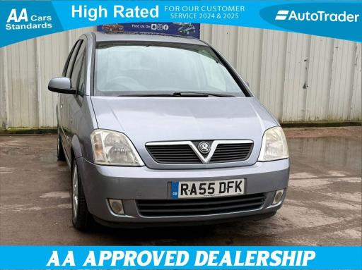2005 VAUXHALL MERIVA 1.8I 16V DESIGN EASYTRONIC 5DR PRICE 2,499 YEAR 2005 55 REG MILEAGE... photo
