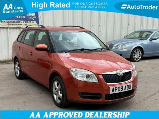 2009 SKODA FABIA 1.6 16V 2 TIPTRONIC 5DR PRICE 2,350 YEAR 2009 09 REG MILEAGE... photo