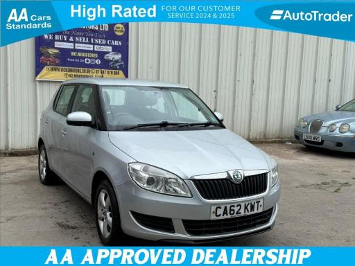 2013 SKODA FABIA 1.2 SE EURO 5 5DR PRICE 3,285 YEAR 2013 62 REG MILEAGE... photo