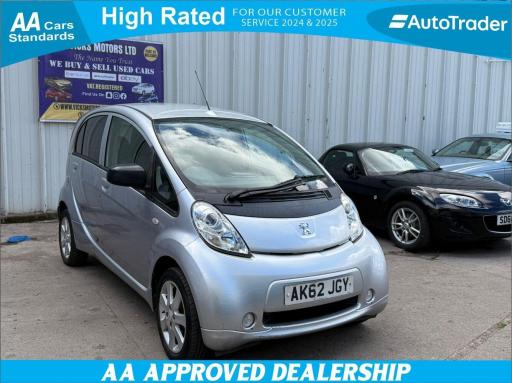 2012 PEUGEOT ION AUTO 5DR PRICE 2,499 YEAR 2012 62 REG MILEAGE 30,956 ENGINE ELECTRIC... photo